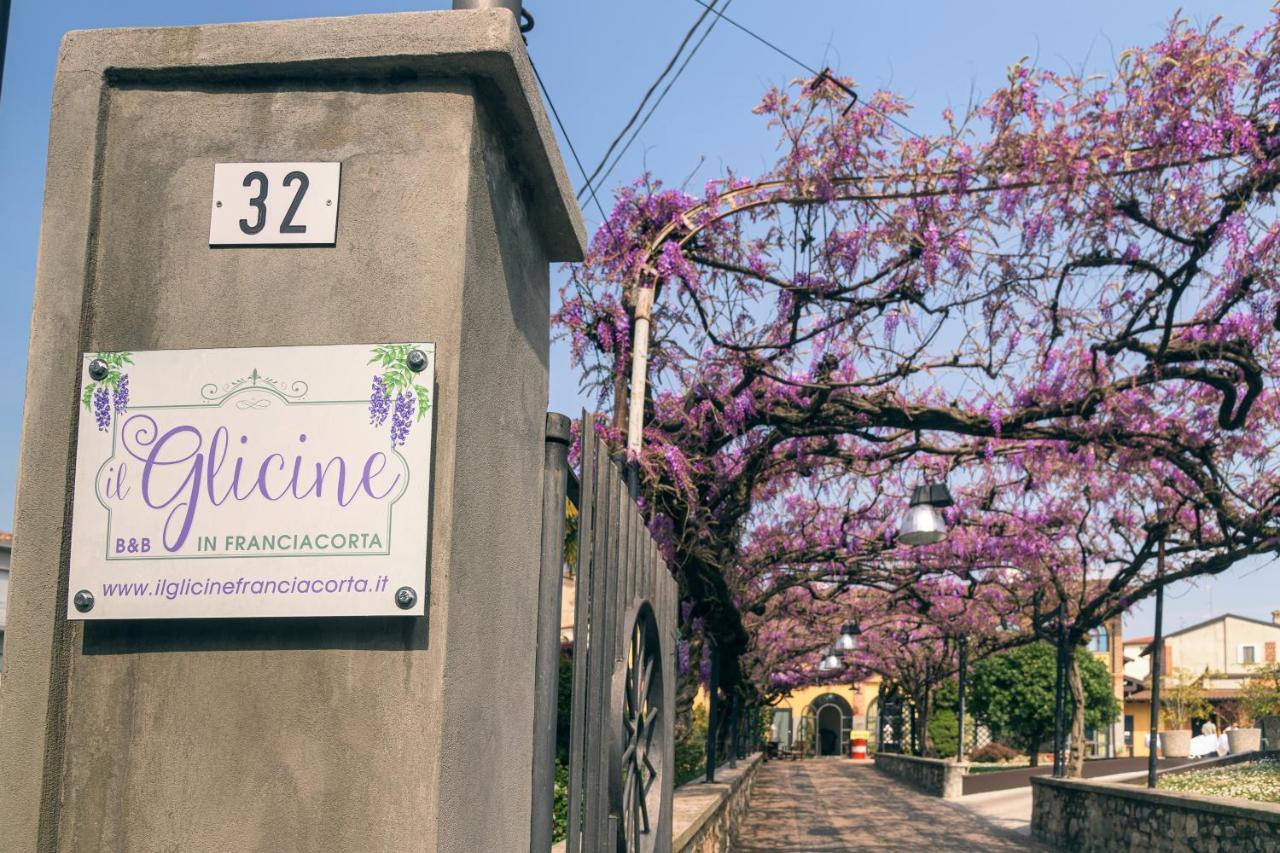 Il Glicine B&B Ristorante Cazzago San Martino Eksteriør billede